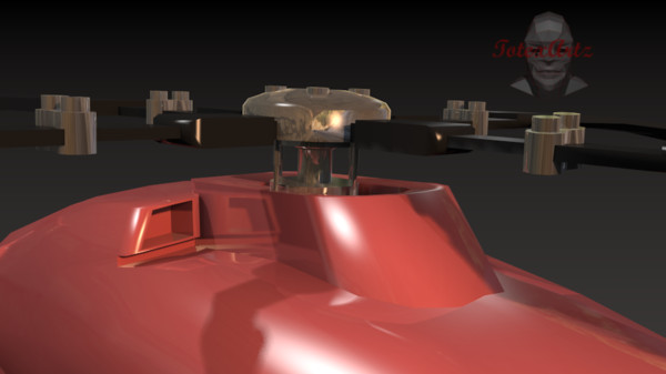 helicopter kasatka russian 3d obj - Russian Kasatka Helicopter by TotexArtz